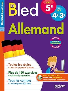Amazonfr Cahier Bled Allemand 2e Année Benoît Despas - 