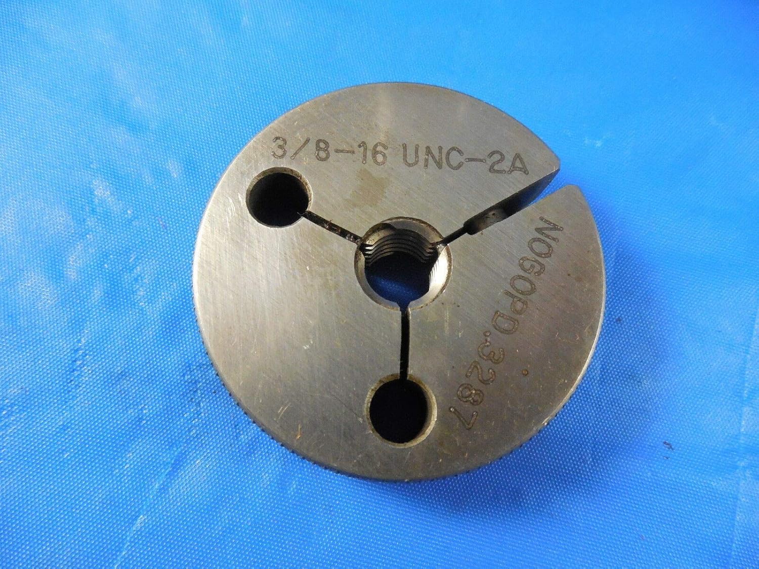 Amazon Com 3 8 16 Unc 2a Thread Ring Gage 375 No Go Only P D 3287 Inspection Tooling Everything Else