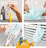 Flash Duster Dust Magnet Refills 25 Pack 5x5 Compatible with Short & XXL Handles view 7