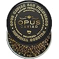 Opus Imperial Osetra Black Caviar - Great with Blinis for Caviar Food as Fresh Cavier Fish Roe, Osetra Non-Pasteurized Sturgeon Cabiar, Affordable Gourmet Cavier, Ossetra Sturgeon Roe 1oz / 30g