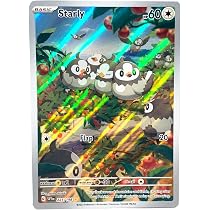 Pokemon - Starly 221/198 - Scarlet & Violet - Illustrator Rare