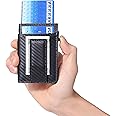 UpLook Pop Up Wallet Card Holder RFID Slim Wallet Card Case with Magnetic Clip (Carbon Fiber Black)