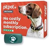 PitPat GPS Dog Tracker No Monthly Fees Fits All Collars Waterproof Green