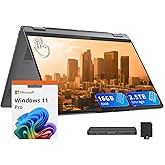 Lenovo Yoga 7i 2-in-1 16" 2K Touchscreen Laptop, Intel Ultra 5 226V, 16GB LPDDR5X, 2.5TB(2TB SSD+512GB Docking Station), Inte