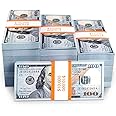 BSSuperU 300PCS Prop Money Play Money for Kids Pretend Play, Develops Early Math Skills, Prop Money for Board Game, Moive, Magic, Preschool Math Games and Birthday Parties.