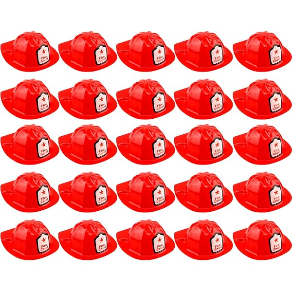 Casco De Bombero Infantil Rojo Para Disfraz Y Cosplay – Plástico Resistente Y Ligero | Ideal Para Fiestas, Carnaval Y Juegos De Rol