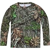 Mossy Oak Camo Hunting Shirts for Men Long Sleeve