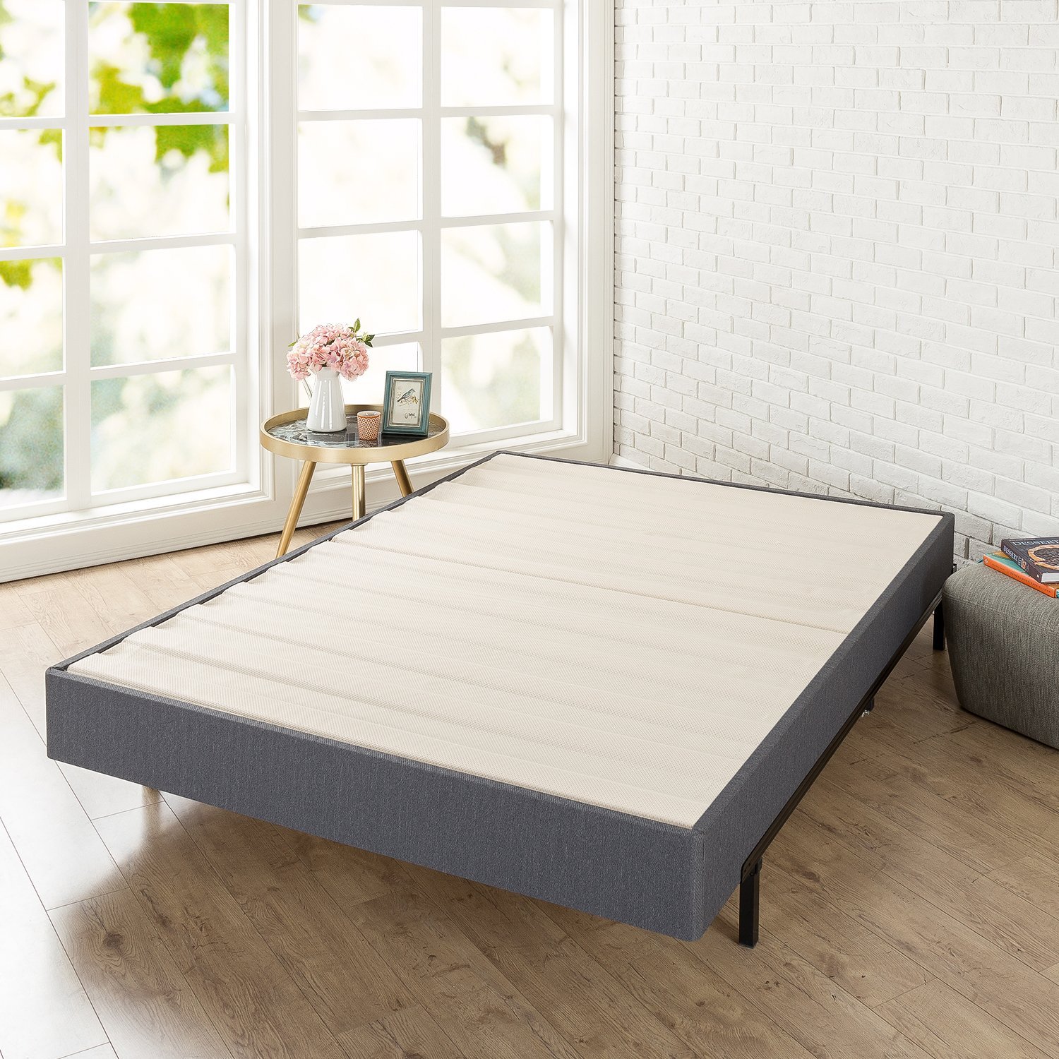 King Zinus Daniel 7.5 Inch Essential Box Spring / Mattress Foundation / Easy Assembly Required, King