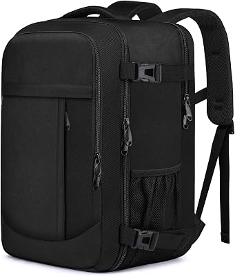 Mochila Viaje 40x30x20 para Ryanair, Vueling, Mochila Cabina 40x20x30 Mochila Viaje Cabina Avion con Compartimento Impermeable 24L Equipaje de Mano Bolsa Portatil 14 Pulgadas para Trabajo, Viajes