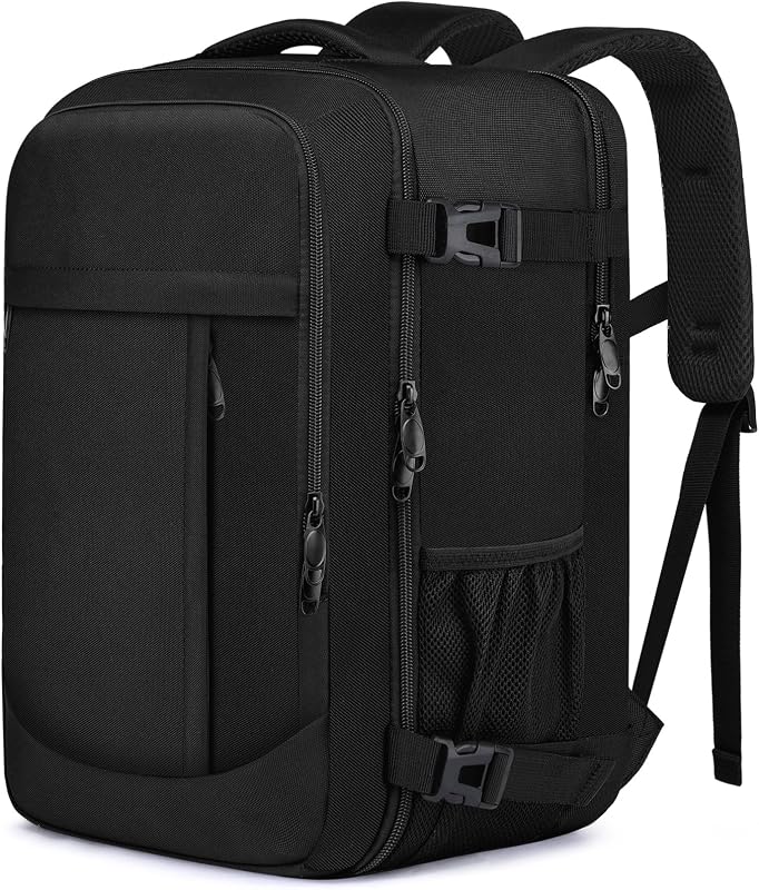 Mochila Viaje 40x30x20 para Ryanair, Vueling, Mochila Cabina 40x20x30 Mochila Viaje Cabina Avion con Compartimento Impermeable 24L Equipaje de Mano Bolsa Portatil 14 Pulgadas para Trabajo, Viajes