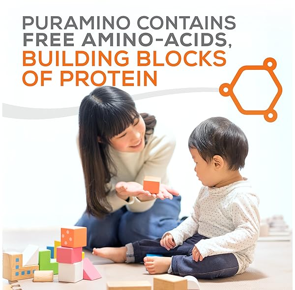 PURAMINO HYPOALLERGENIC INFANT DRINK, FOR SEVERE FOOD ALLERGIES, OMEGA-3 DHA, IRON, IMMUNE SUPPORT, POWDER CAN, 14.1 OZ