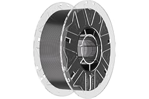 Creality Hyper PLA Filament 1.75mm, RFID 3D Printer Filament PLA for High Speed 30-600mm/s, 1kg(2.2lbs)/Spool Filament Support CFS, Fits for K2 Plus Combo and Most 3D Printers (Black)