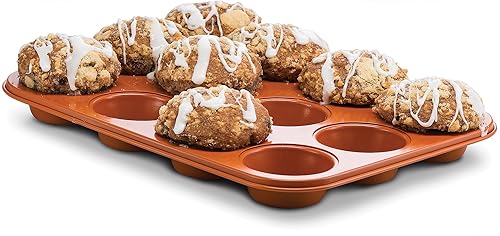 thumbnail image 2 of Non-Stick Copper Ceramic Baking Pan - 9x13 Inch PTFE/PFOA Free Oven Safe Dish 2 of 13