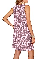 OFEEFAN Pink Dress for Women Summer 2025 Sundresses