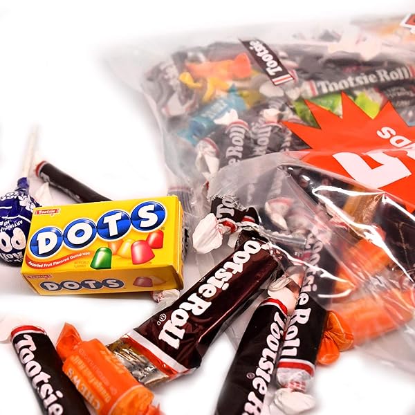 TOOTSIE ROLL CHILD’S PLAY CANDY FAVORITES WITH BONUS MOBILE GAME, 5 POUNDS OF INDIVIDUALLY WRAPPED PARTY CANDY – FUNTASTIC CANDY VARIETY MIX BAG – PEANUT FREE, GLUTEN FREE (5 POUNDS)