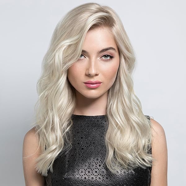 PRAVANA THE PERFECT BLONDE SEAL & PROTECT LEAVE-IN CONDITIONER | NEUTRALIZES BRASSY, YELLOW TONES | FOR COLOR-TREATED HAIR | DETANGLES, PROTECTS, MOISTURIZES STRANDS | 2 FL OZ
