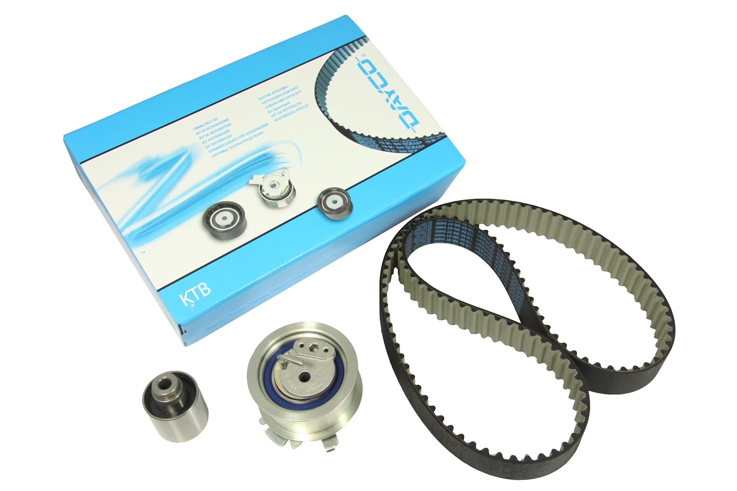 DAYCO KTB253 Kit Distribuzione – Cinghia E Accessori Per Audi A3, VW Golf IV