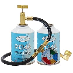 ZeroR AC Refrigerant Kit | 24oz of R134a + Can Tap