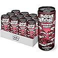 Melting Forest Mushroom Energy Drink - 150mg of Caffeine - Cordyceps & Lion's Mane - Energy & Focus - Cognitive Function & Mental Clarity - 12 Pack - Black Cherry