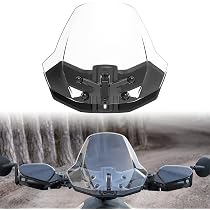 Pare-brise Réglable Fabater Pour Ryker - Déflecteur Vent Transparent Anti-rayures - Remplace OEM 219401032