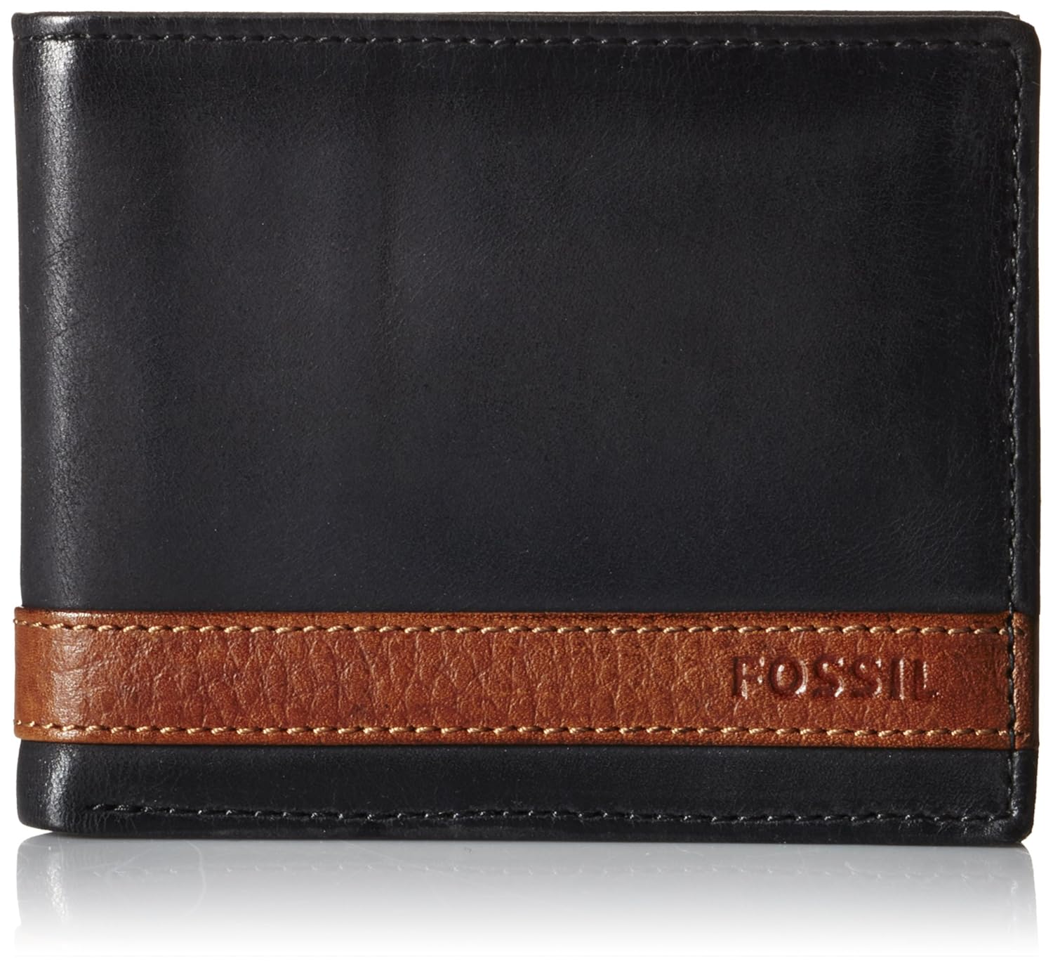 Wallet Mens Stylish Fossil Money Credit Card Holder Slim Bifold Pocket