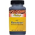 Fiebing's Acrylic Resolene (4 Ounce, Black) - Protective Acrylic Leather Finisher - Flexible, Water Resistant Top Coat for Dyed Boots, Couch, Purse