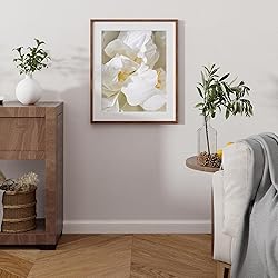 20x24 Picture Frames, Rustic Solid Oak Wood Frame