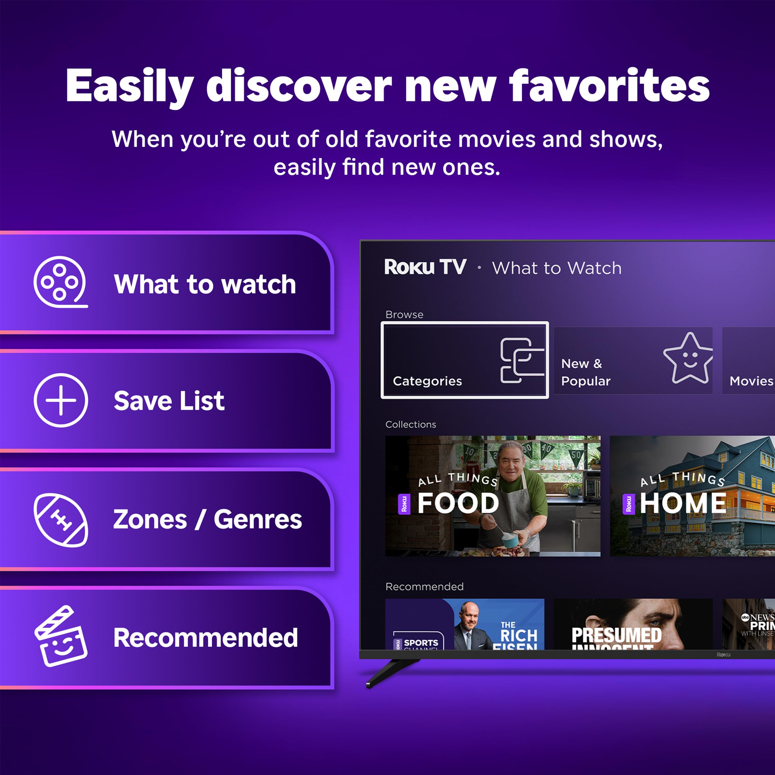 Roku Smart TV 2025 – 65-Inch Pro Series, Mini-LED TV – RokuTV with Backlit Voice Remote Pro – Flat Screen 4K QLED Television with 120Hz Refresh Rate & Dolby Vision IQ, Live News, Sports, Entertainment