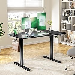 Marsail Electric Standing Desk with One-Whole Piece
