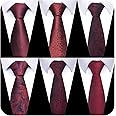 joy alice Tie For Men 6 PCS Necktie Woven Jacquard Neck Ties Set