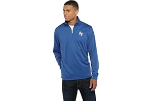 Vantage Apparel Men's Collegiate Micro Mesh Performance Team Color 1/4 Zip Pullover