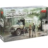 ICM 35901 Chernobyl#1. Radiation Monitoring Station - 1:35 Scale Plastic Model Kit