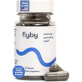 Flyby Recovery Supplement - All The Hang, Without The Over!™ - with DHM, Milk Thistle, Vitamin C, Activated Charcoal, and Apple Cider Vinegar - Pre & Post Drinking Formula (20 Count)