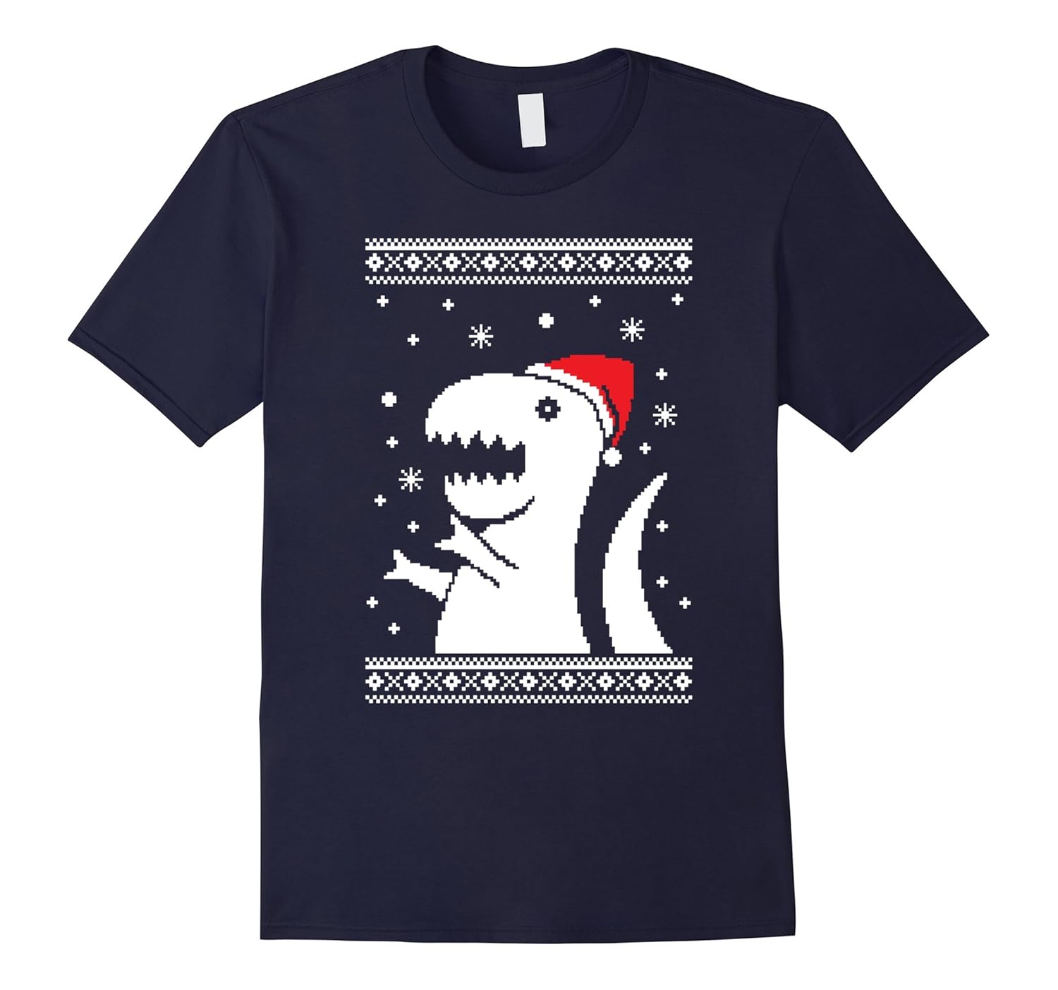 Big Trex Santa Ugly Cheap Christmas Gift tshirt-Art