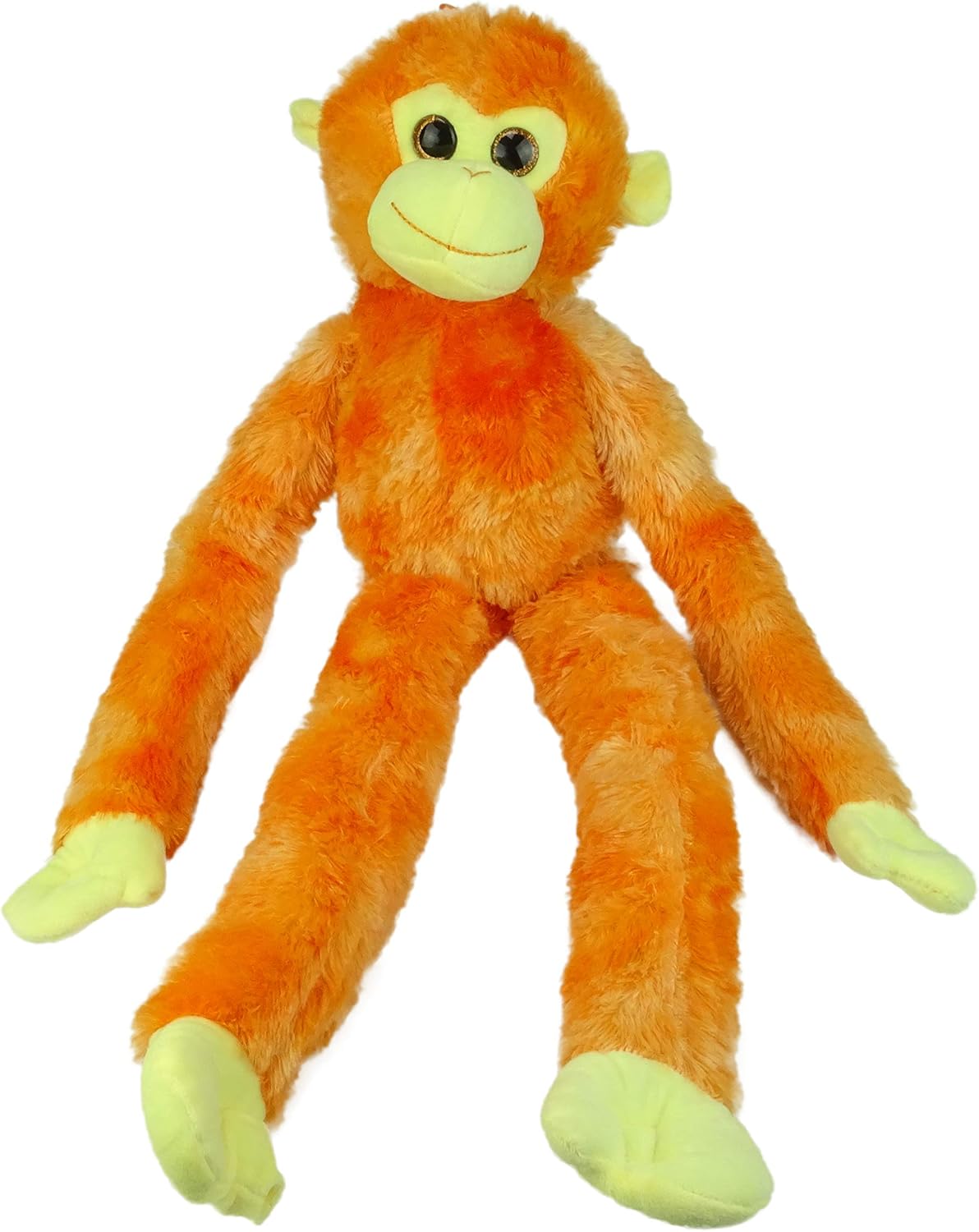 orange stuffed monkey