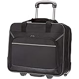Amazon Basics Rolling Laptop Case, Black