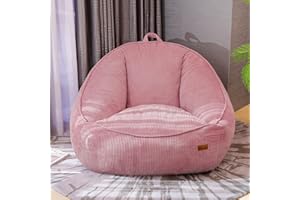UODERS Bean Bag Chair, Cozy Beanbag Reading Chair with Handle for Teens and Kids, Comfy Sofa with Filling for Gaming, Bedroom