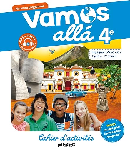 Download Vamos allá 4e - Cycle 4, 2eme année - Espagnol LV2 (A1, A1+) - Cahier d'activités PDF