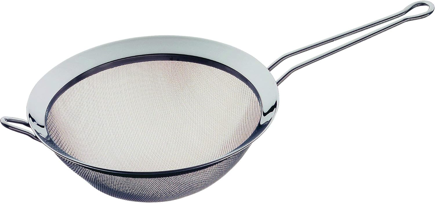WMF Gourmet Küchensieb 20 cm, Sieb Edelstahl, Cromargan Edelstahl poliert, spülmaschinengeeignet