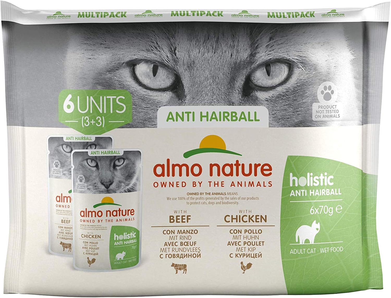 anti hairball cat food