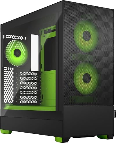 Fractal Design Pop Air RGB Green Core ATX Mid Tower Case TG Glass