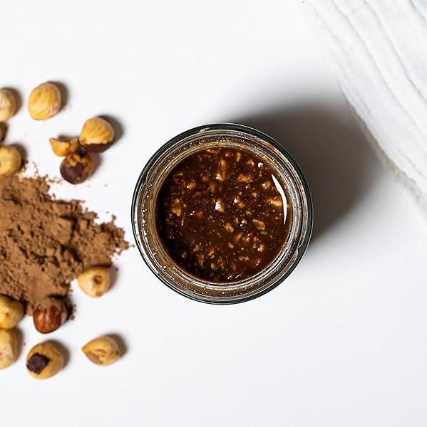 NUTURAL WORLD – CRUNCHY HAZELNUT AND CAROB SPREAD 6 OZ (170G)