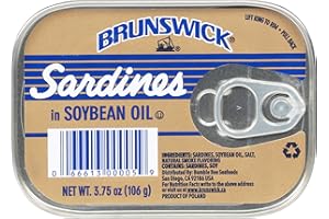 BRUNSWICK SARDINES IN OIL, 106 grams