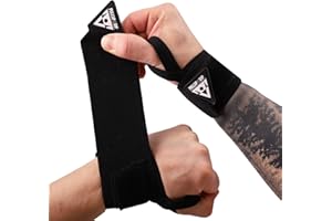 PULLUP & DIP Wrist Wraps, Professional Wrist Support for Weightlifting, Calisthenics, Bodybuilding & Strength Training, Stabilizing & Protective for Women & Men, No More Wrist Pain