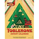 TOBLERONE Tiny Assorted Chocolate Bars, Holiday Advent Calendar, 24 Days