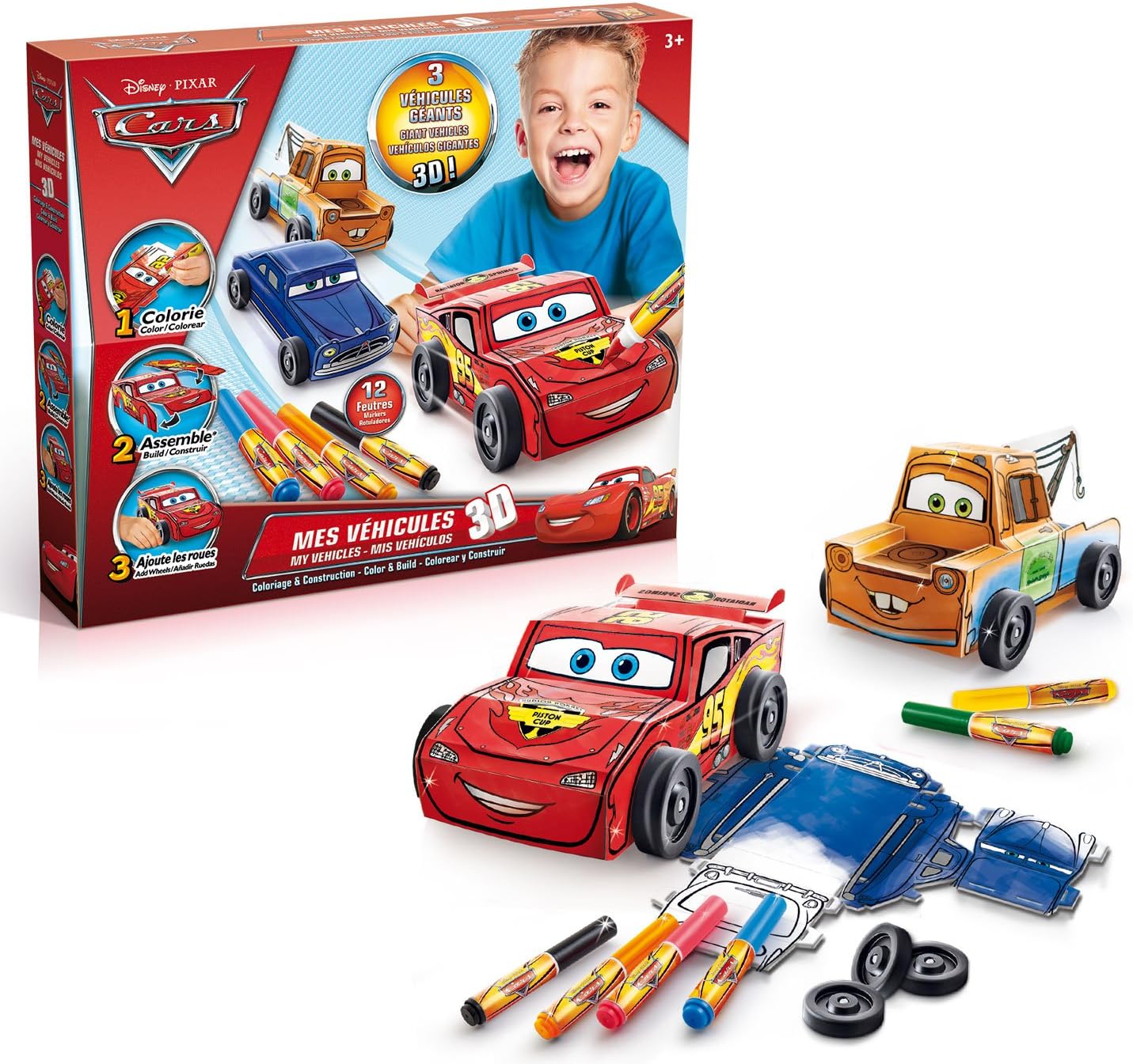 Canal Toys Canal ToysCT04613LOISIRS CREATIFSCarsVéhicules 3D, CT04613 Amazon.fr Jeux et