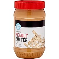 Amazon Brand - Happy Belly Creamy Peanut Butter, 40 Ounce