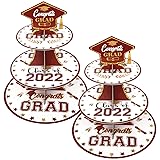 2-Set Class of 2022 Burgundy Black Gold 3-Tiered