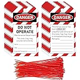 YHNTGB 50PCS Lockout Tagout Tags Do not Operate
