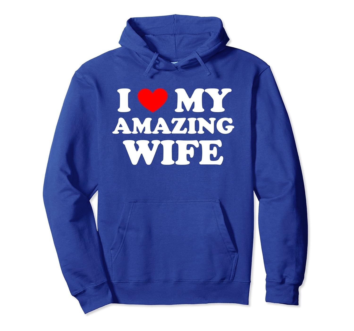 I Love My Amazing Wife Valentines Day Hoodie-anz